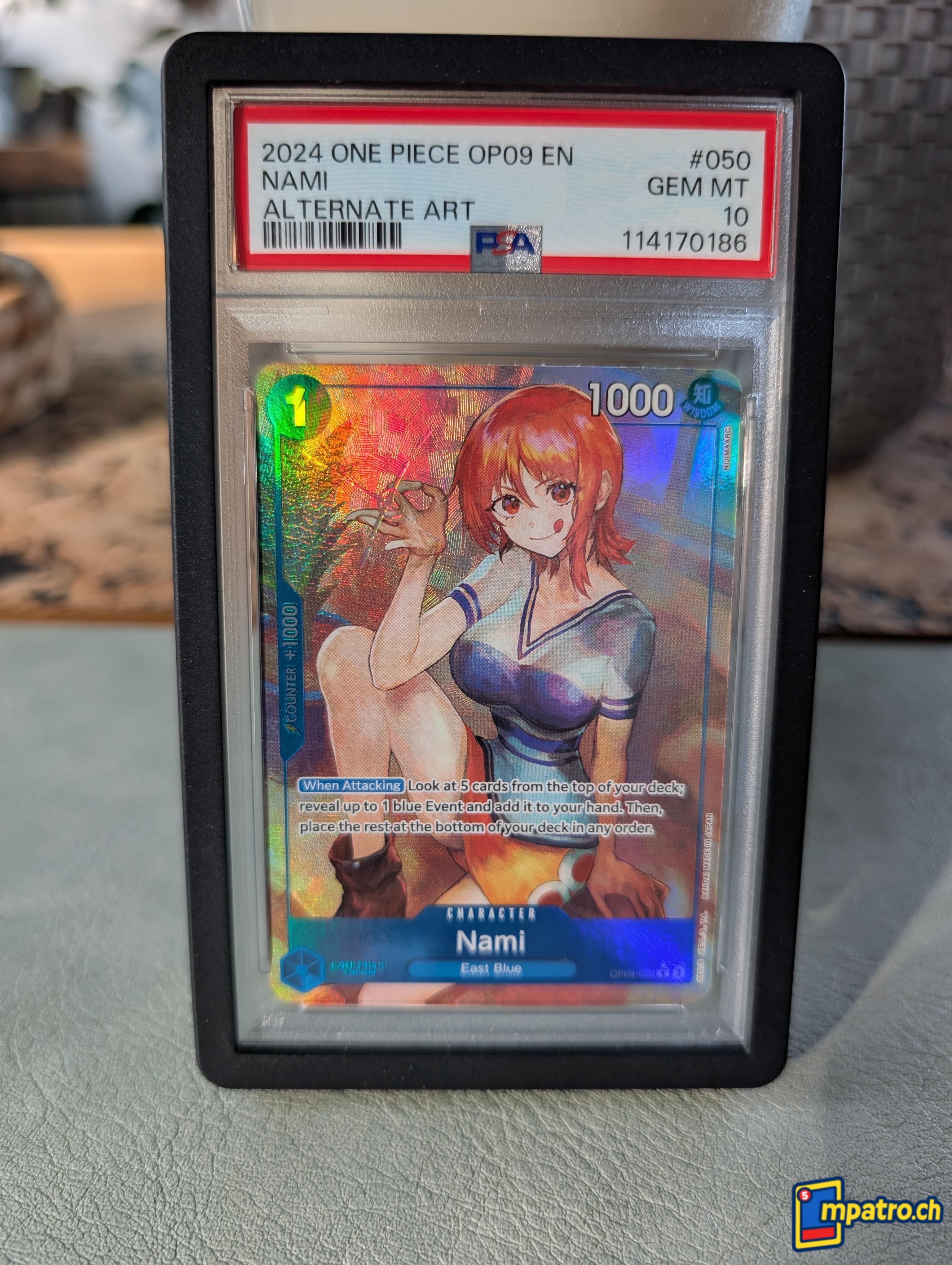 Nami [Alternate Art] OP09-050 EN